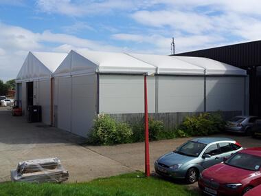Our Temporary Buildings are available as a stock item in a huge variety of sizes for hire in just weeks from order on the most flexible hire and purchase deals possible. (Subject to stock and staff availability) temporary-buildings-380