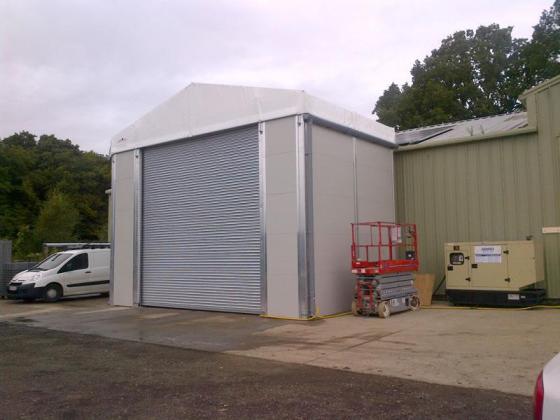 fast temporary building